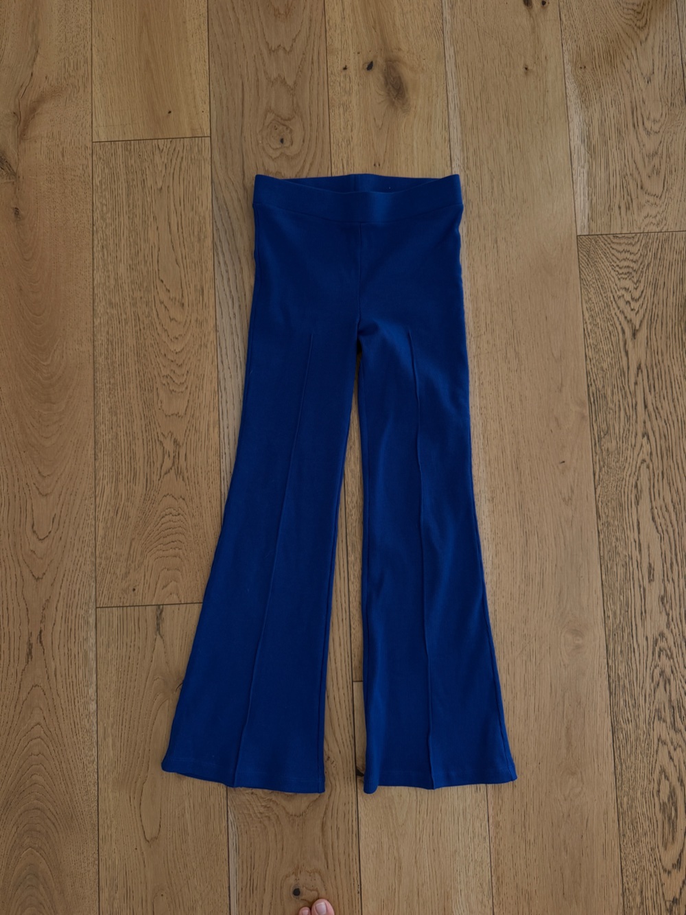 DONNI. Royal Blue Boot-Cut Ponte Pants